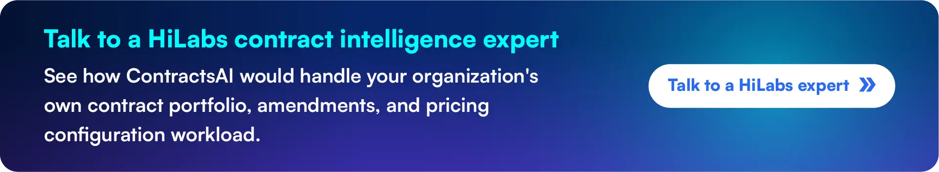Talk to a HiLabs contract intelligence expert