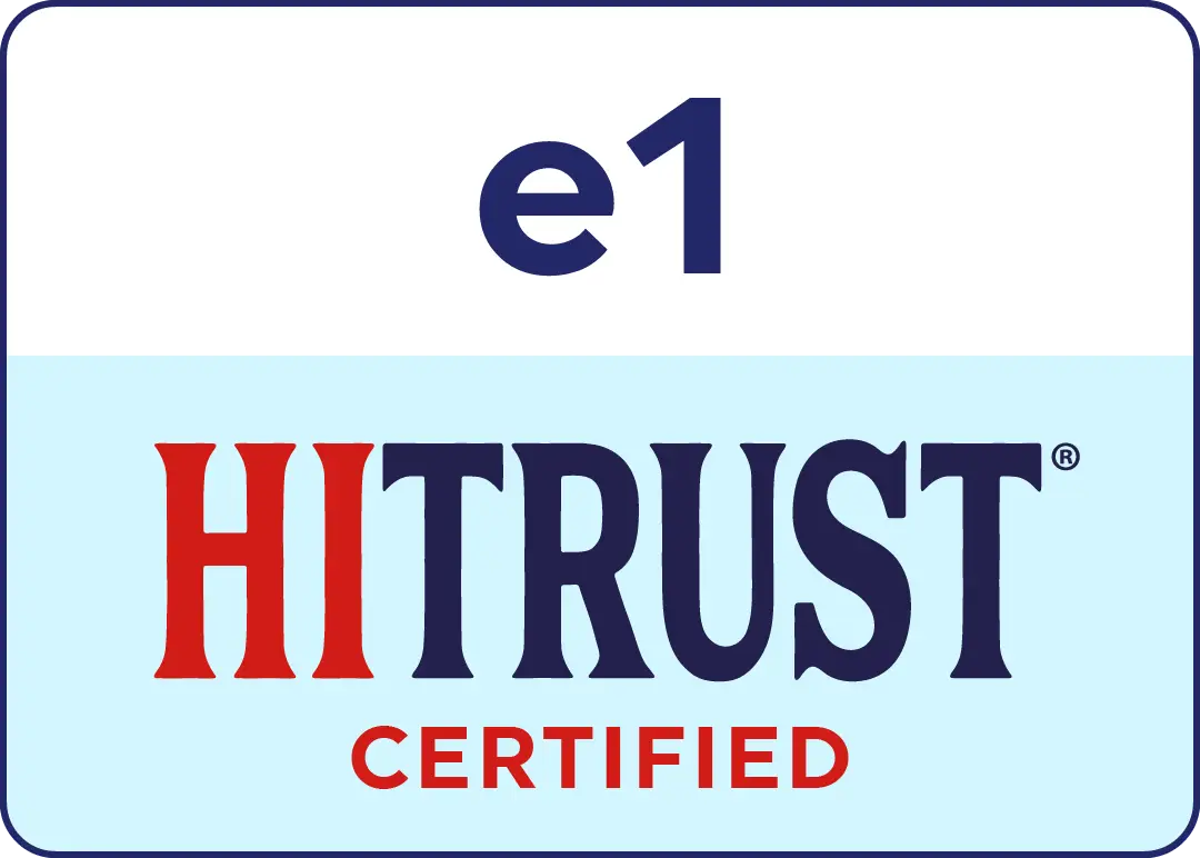 HiTrust e1 Certification